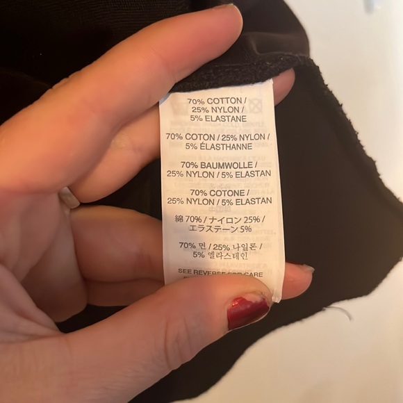 J. Crew Black Blouse Formal Top with Unique Asymmetrical Waist Design - Picture 8 of 10